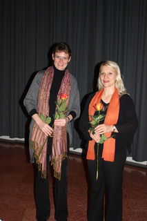 Cornelia Lindner (rechts) mit Anita Flütsch